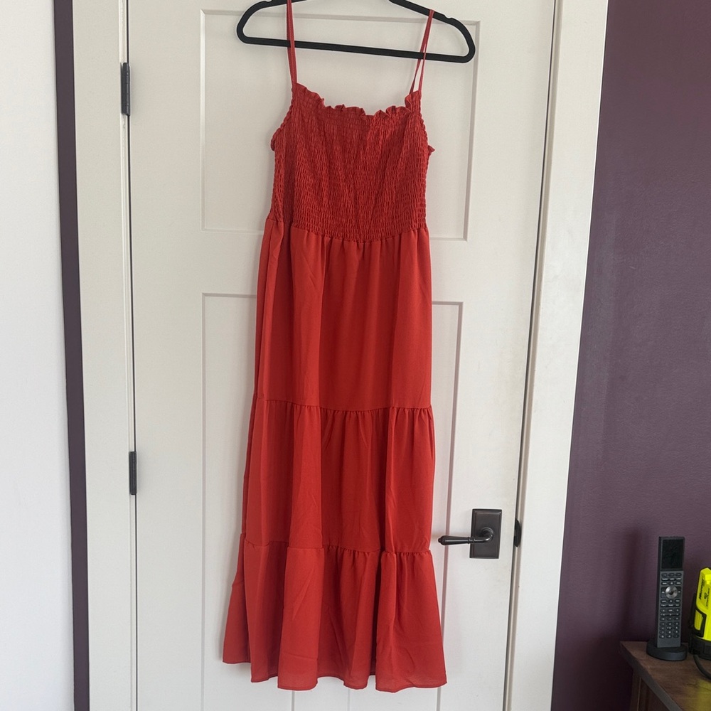 Comfy beautiful Orange Women's Dress